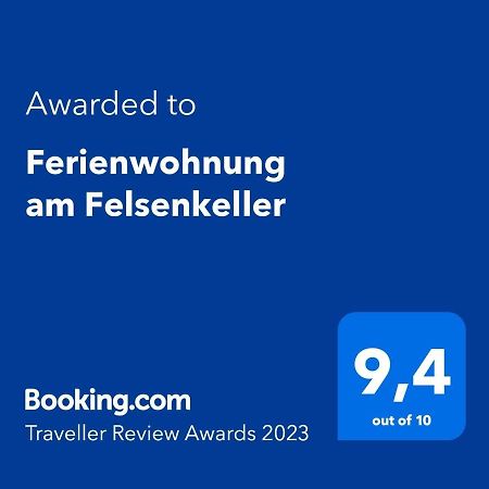 Ferienwohnung Am Felsenkeller Ebrach Ngoại thất bức ảnh