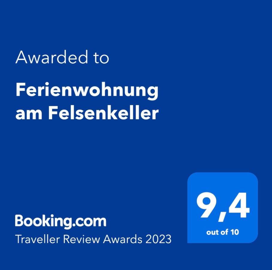 Ferienwohnung Am Felsenkeller Ebrach Ngoại thất bức ảnh
